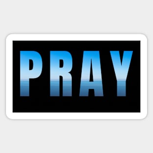 Pray Sticker